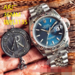 AR Factory 904L Rolex Datejust SS Jubilee Blue Dial Watch Swiss ETA3135
